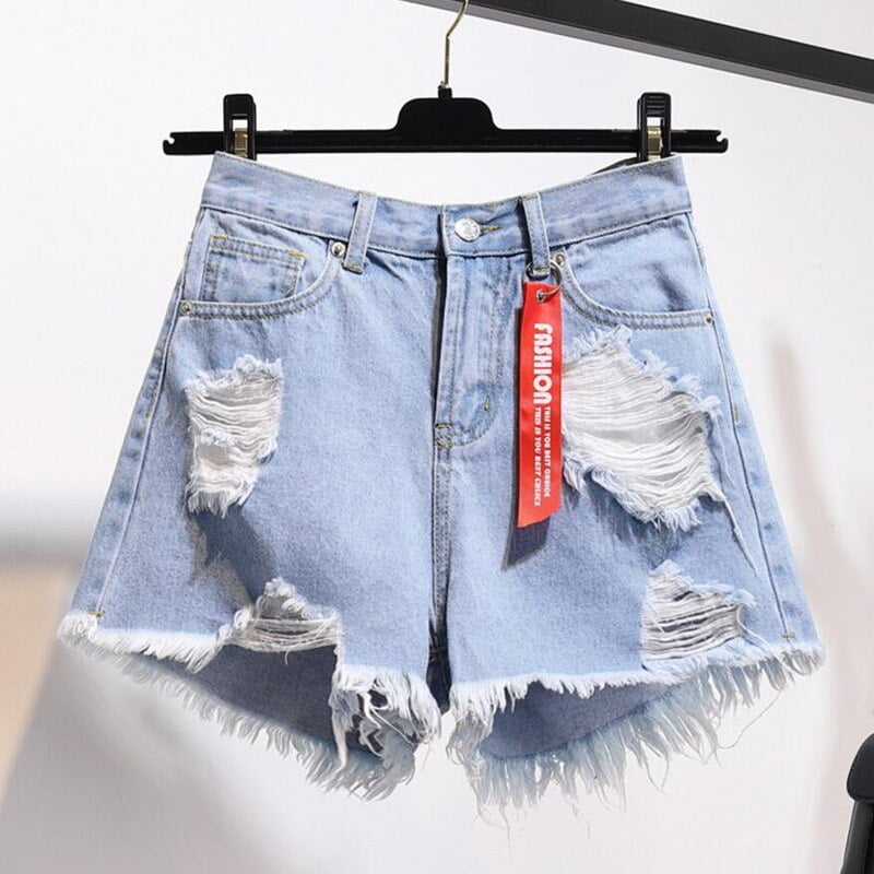 Short Baggy Pois Noir Femme Confortable – Image 2