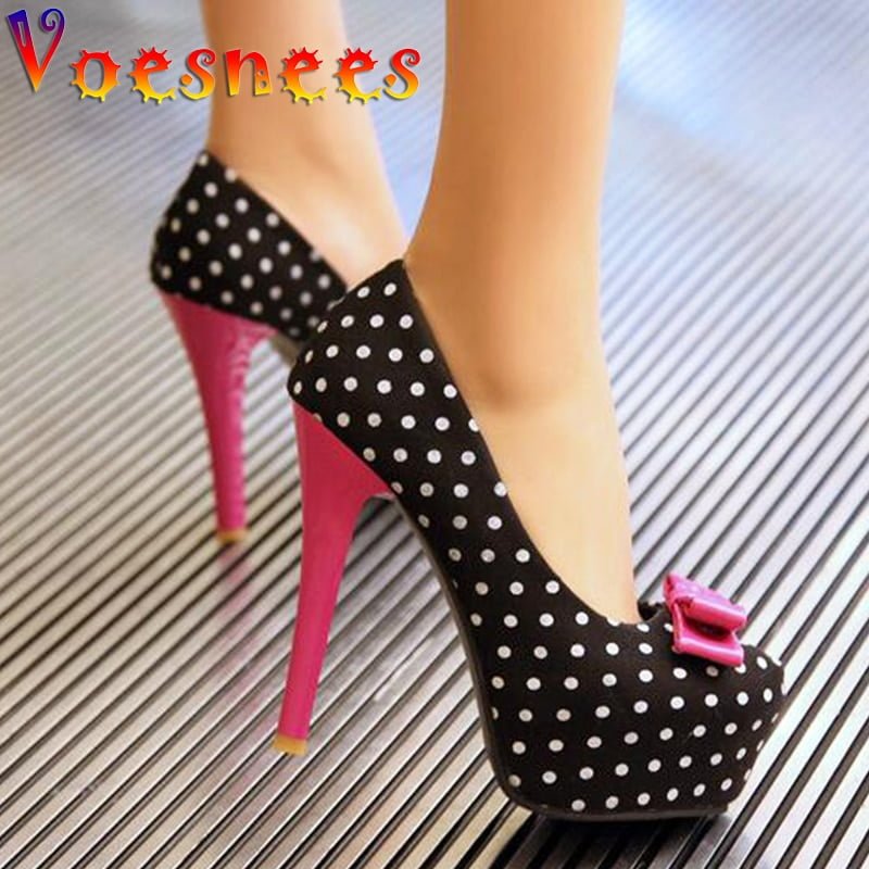 Escarpins Talons Aiguilles Femme Confortables Imperméables – Image 2