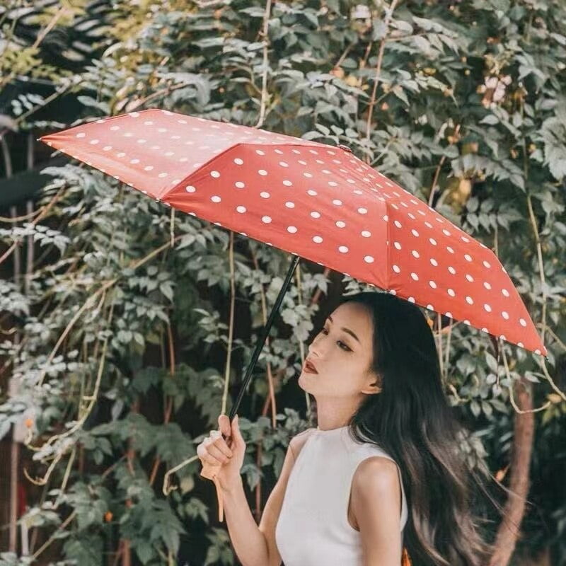 Parapluie À Pois Automatique Pour Femmes – Image 5