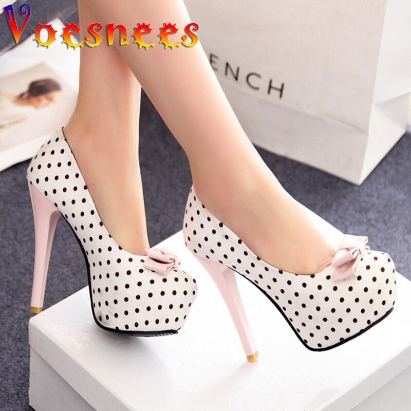 Escarpins Talons Aiguilles Femme Confortables Imperméables – Image 3