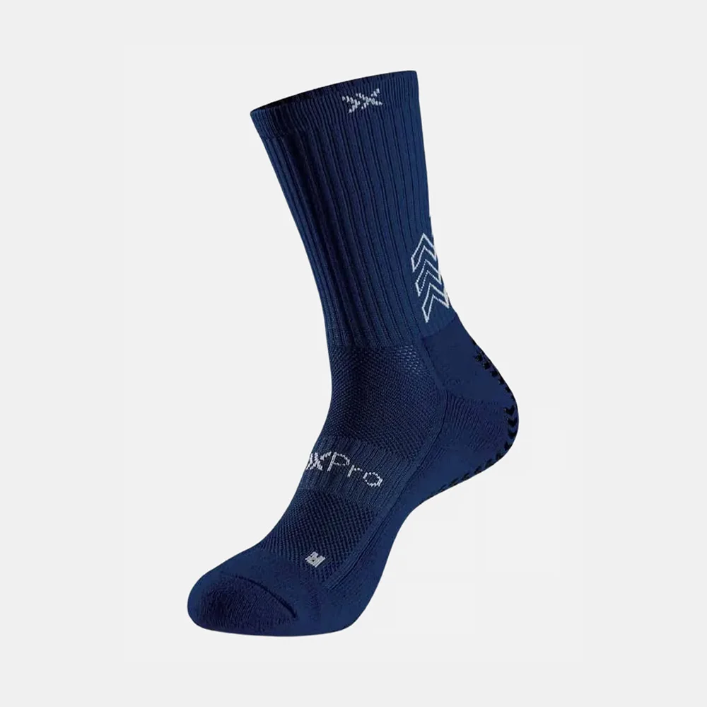 Chaussettes antidérapantes SoxPro Bleu marine Grip-in