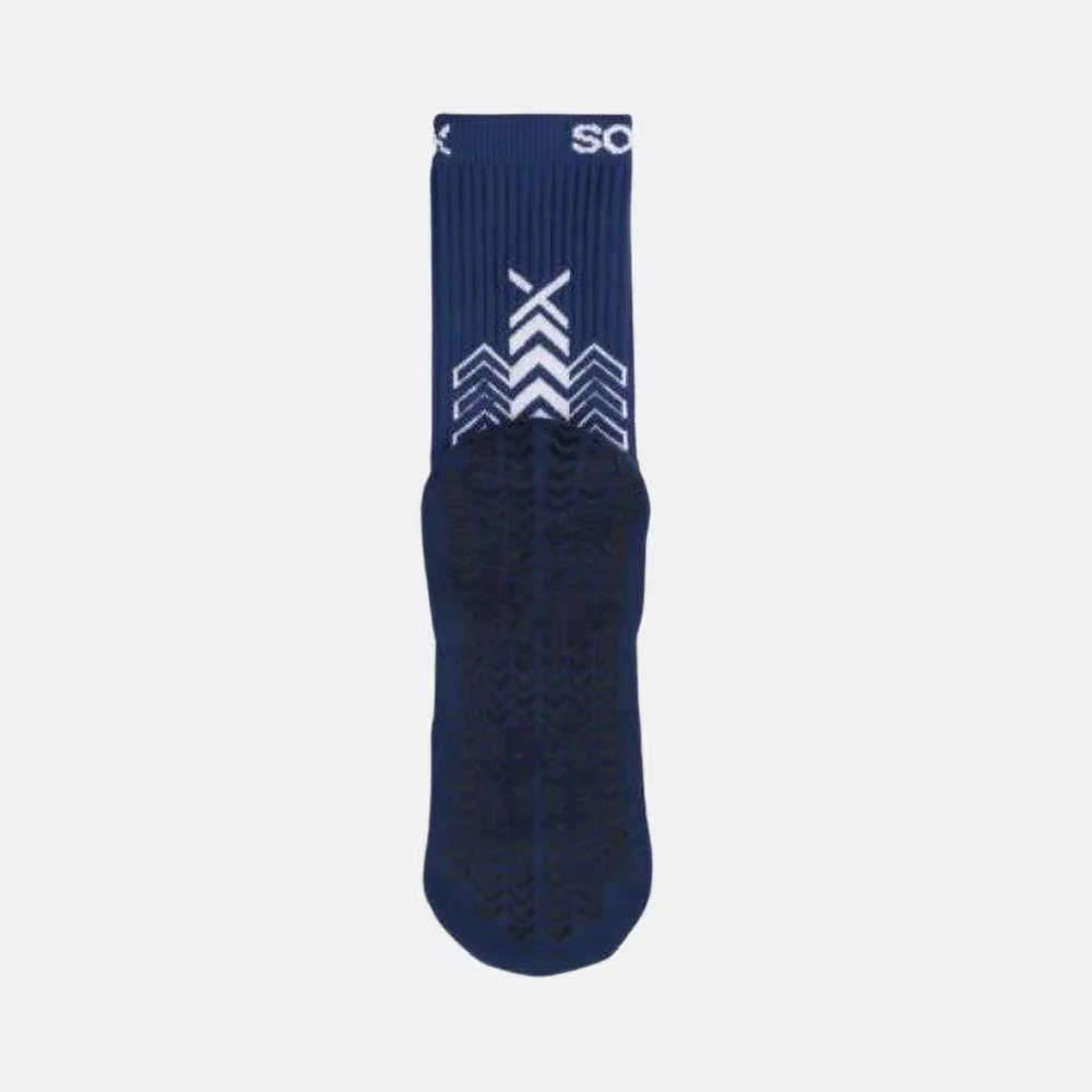 Chaussettes antidérapantes SoxPro Bleu marine Grip-in – Image 3