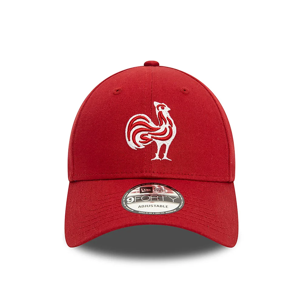 Casquette New Era 9FORTY Adulte XV de France FFR Couleur saisonnière – Image 3