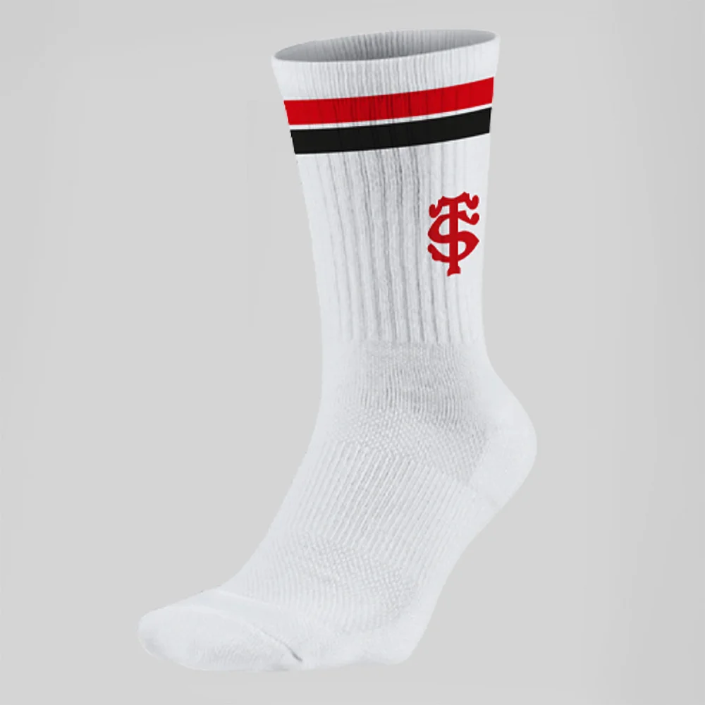 Chaussettes blanches Lifestyle Stade Toulousain