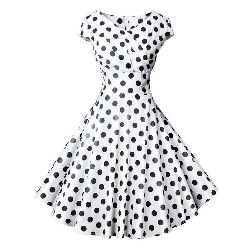 Robe D Ete A Pois Tendance Mode Printemps