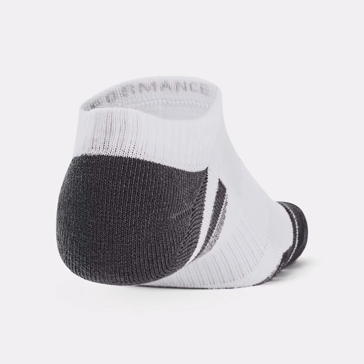 Lot de 3 paires de chaussettes invisibles blanches Under Armour Performance Tech – Image 2