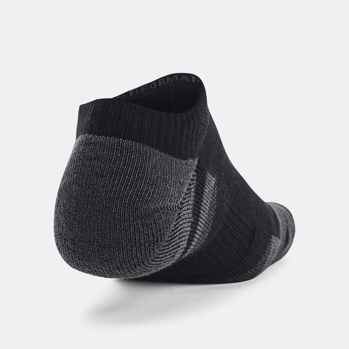 Lot de 3 paires de chaussettes invisibles noires Under Armour Performance Tech – Image 2
