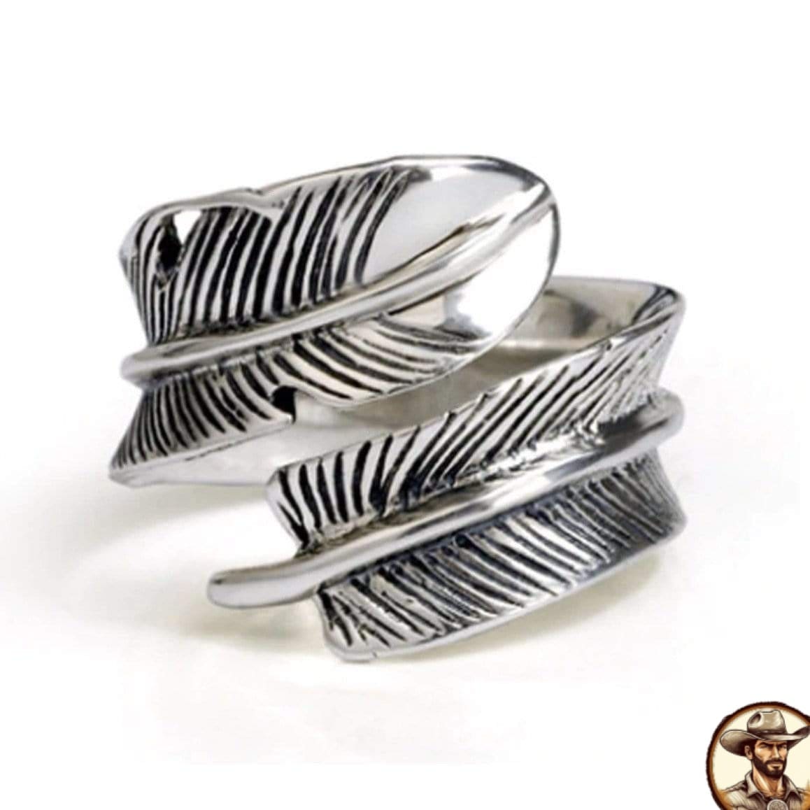 Bague Plume (Argent) – Image 2