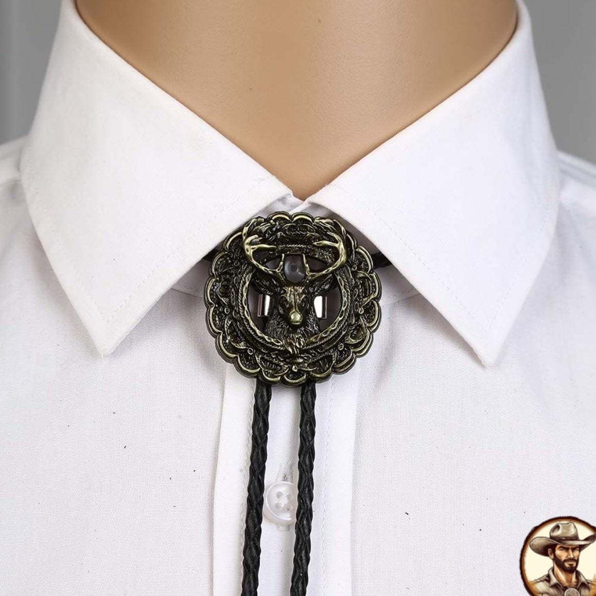 Bolo Tie Cerf – Image 3
