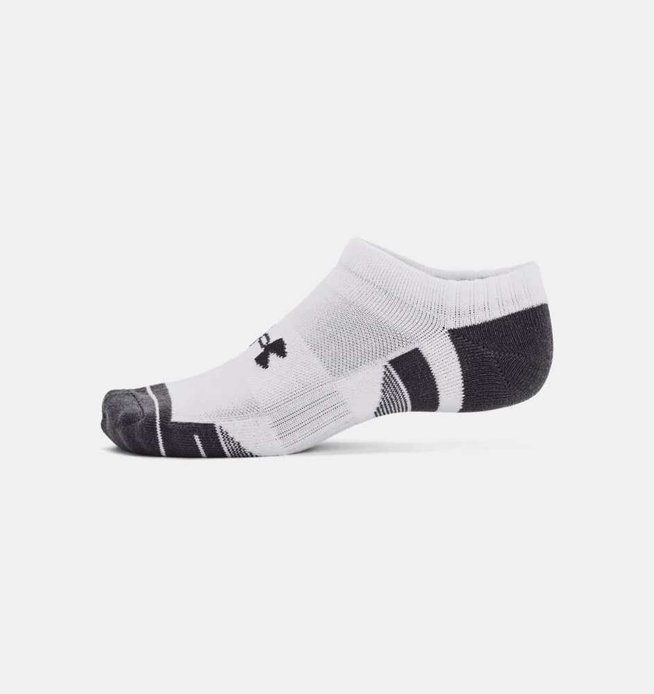 Lot de 3 paires de chaussettes basses blanches Under Armour Performance Tech – Image 4