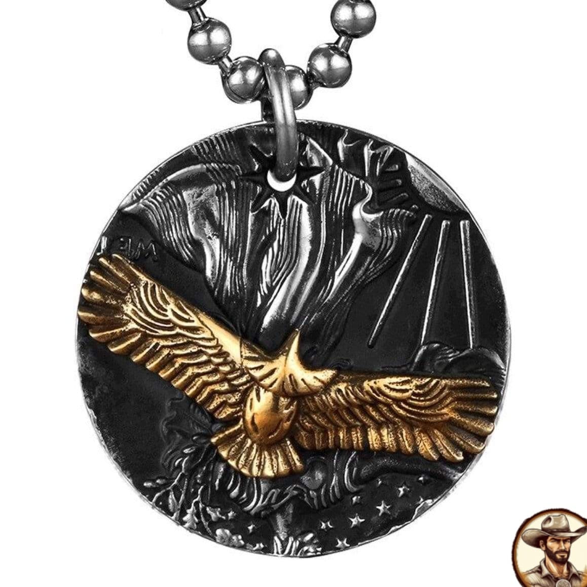 Collier Country Homme (Argent) – Image 2