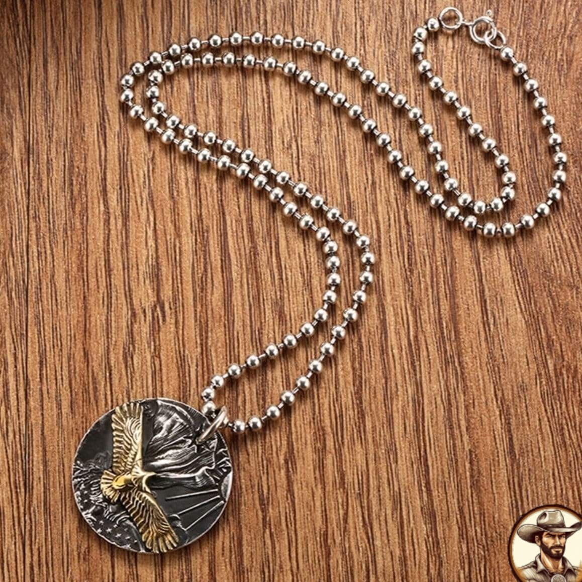 Collier Country Homme (Argent) – Image 6