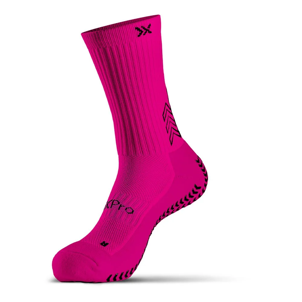 Chaussettes antidérapantes SoxPro Rose
