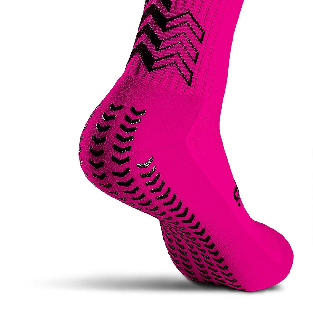 Chaussettes antidérapantes SoxPro Rose – Image 3