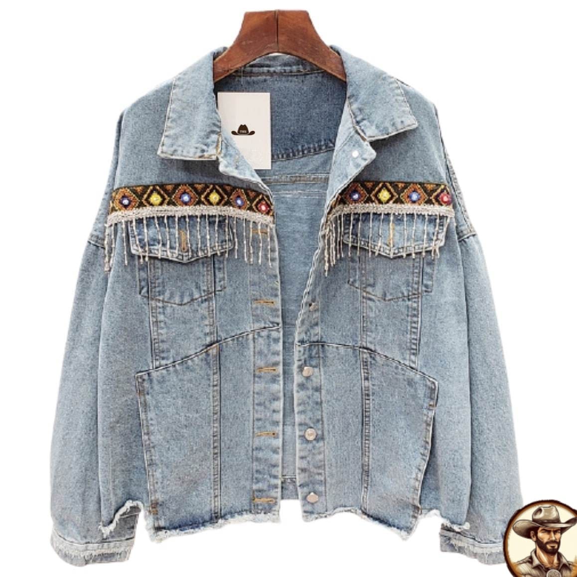 Veste de Jeans Country Femme – Image 2
